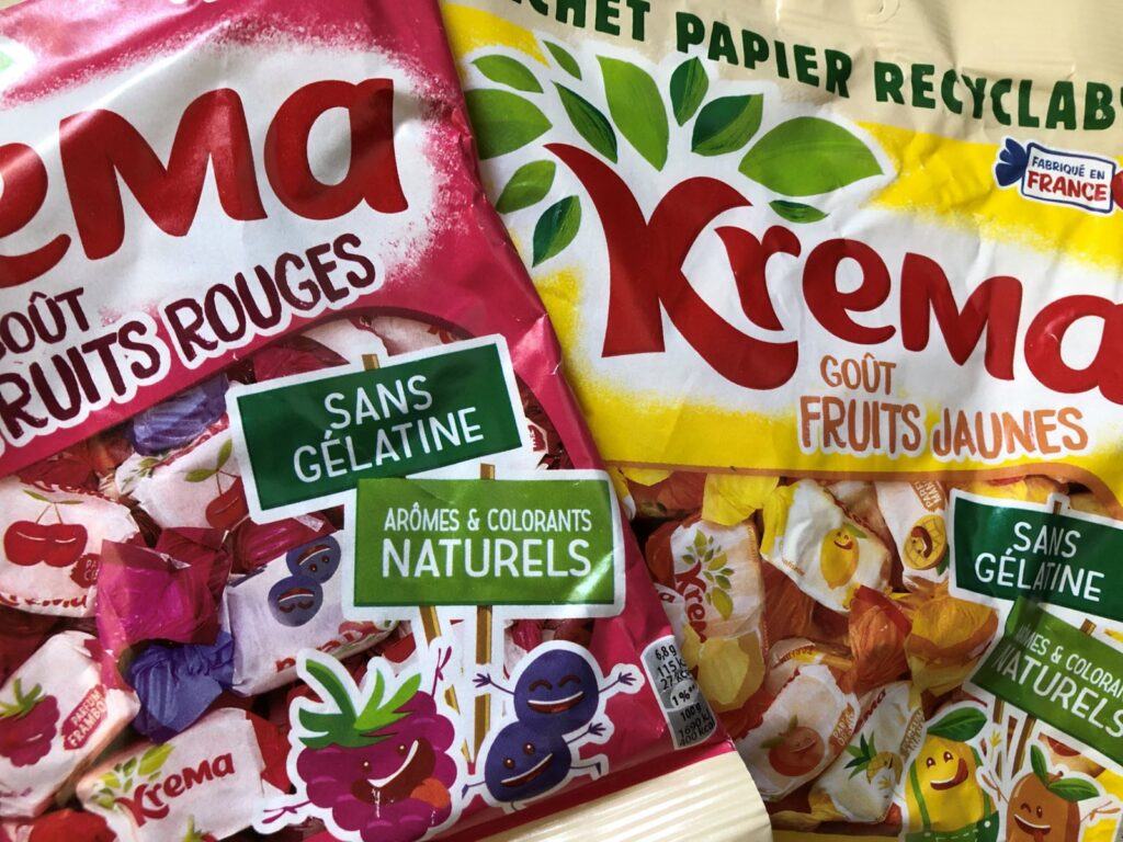 Quels sont bonbon sans gelatine de porc