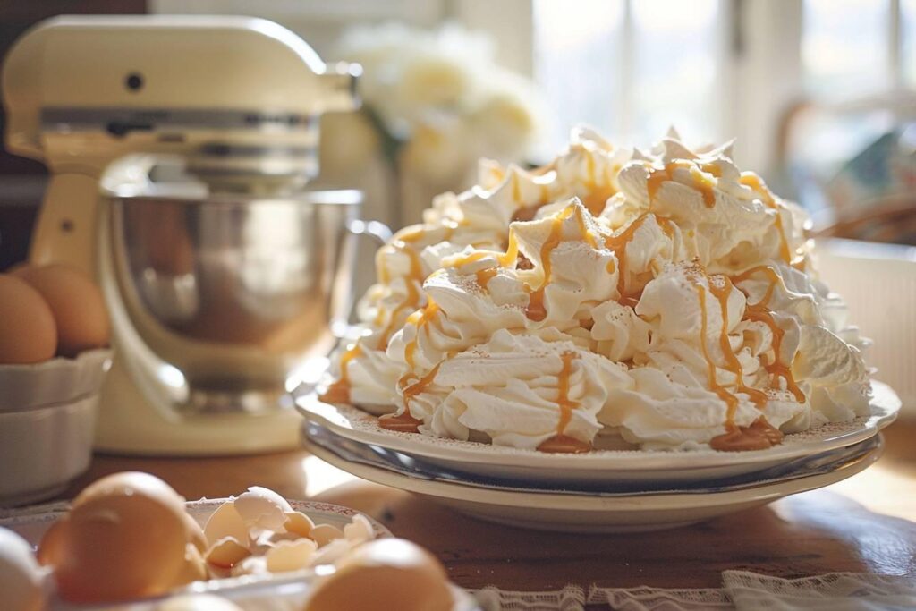 oeufs à la neige fait à l'avance